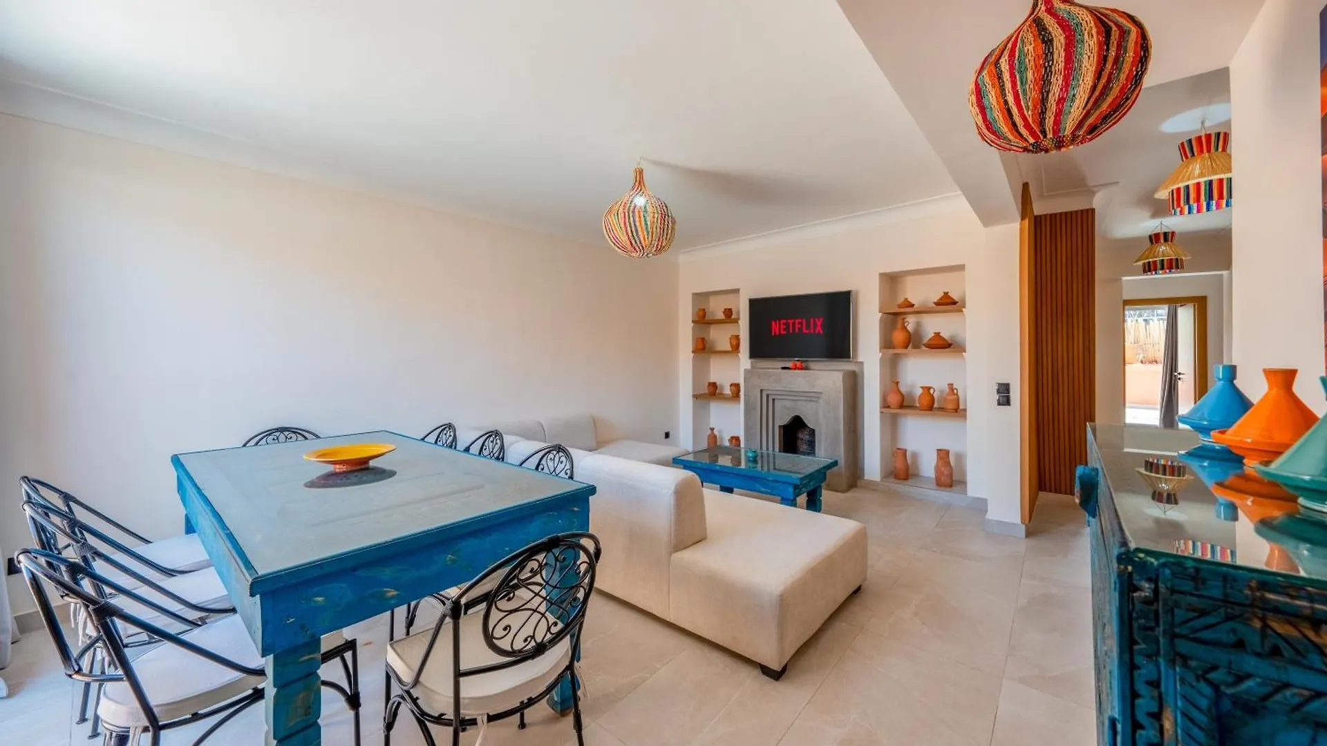 Cityscape Bliss Spacious & Sunny Apartment Marrakesh